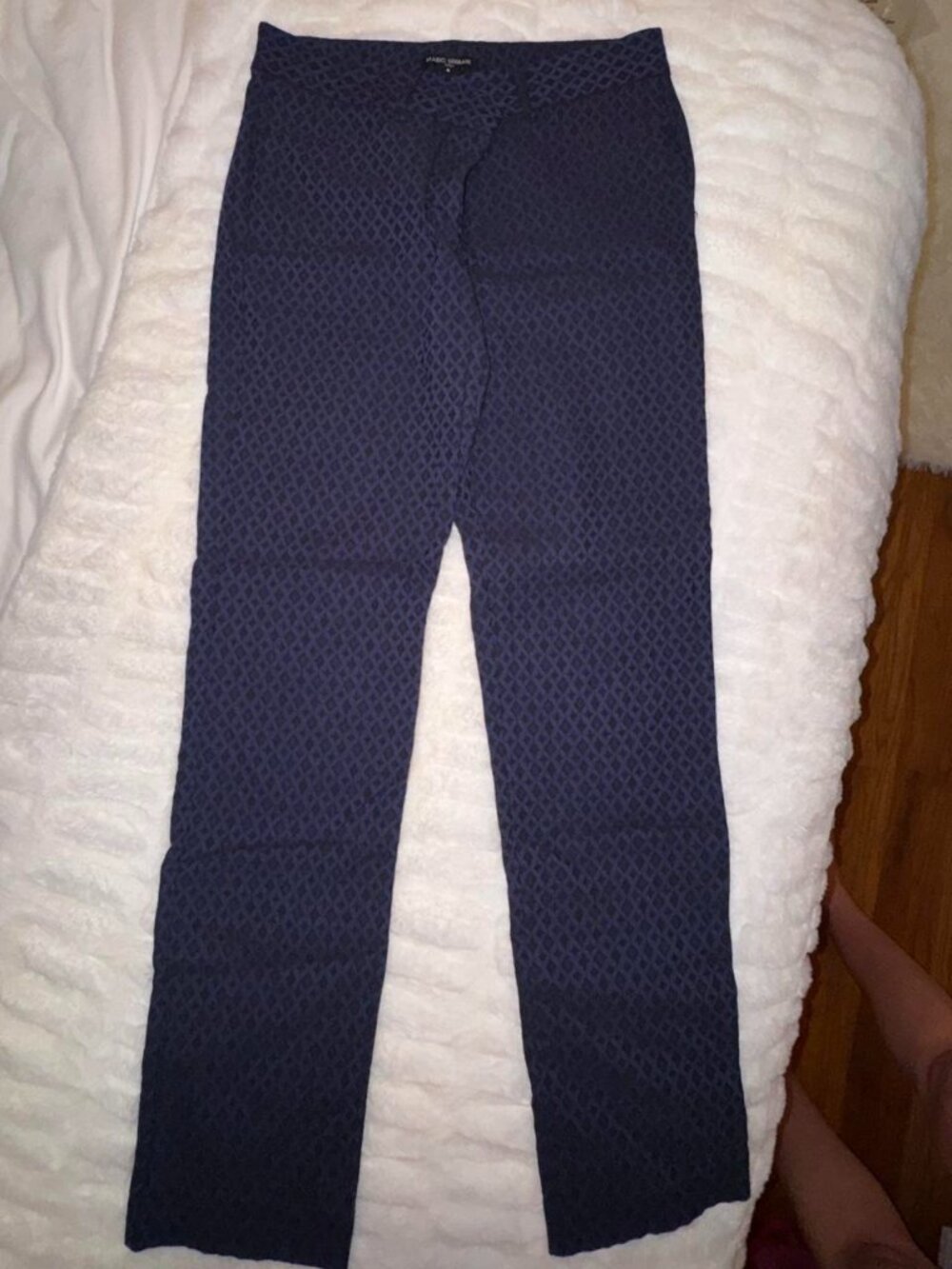 Mario Serrani navy trousers